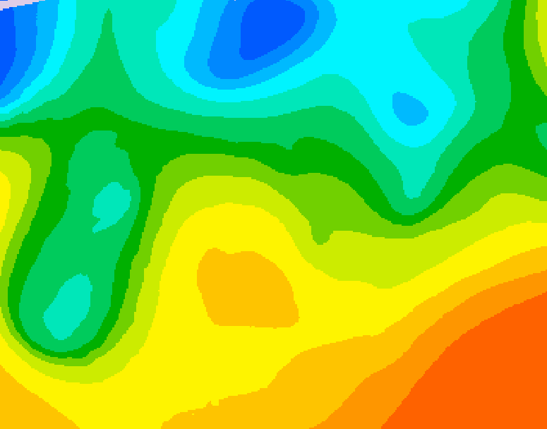 GDPS 500 millibar geopotential height 240 hour forecast chart for Canada based on 2026/05/16 0000Z data