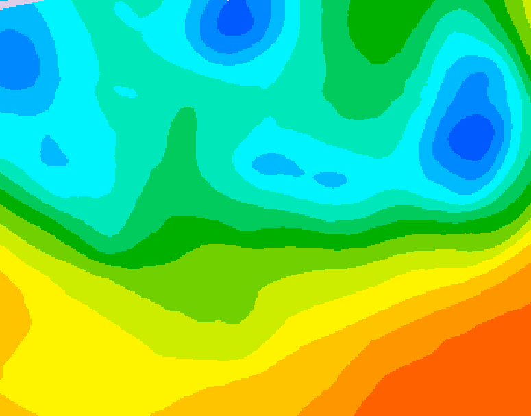 GDPS 500 millibar geopotential height 168 hour forecast chart for Canada based on 2026/05/16 1200Z data