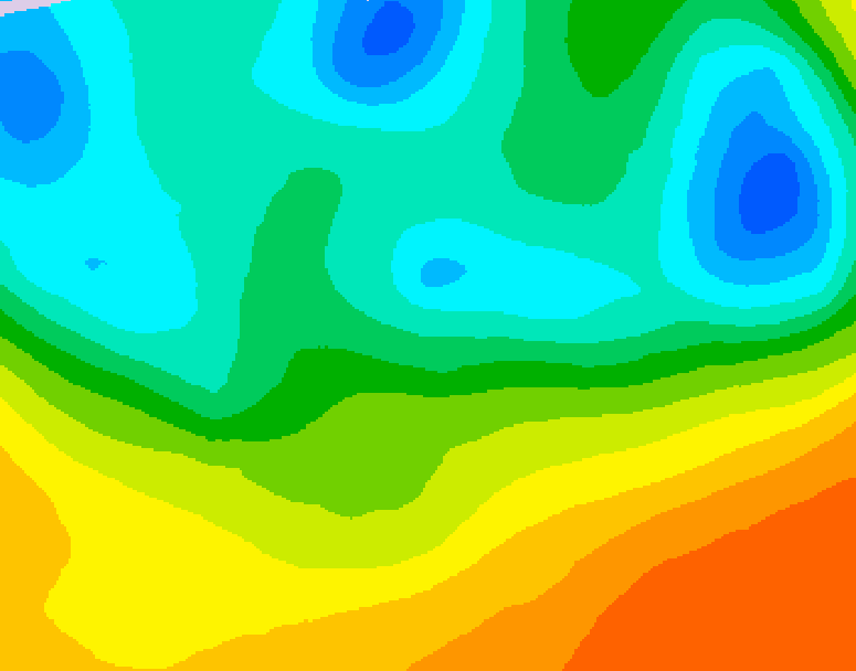 GDPS 500 millibar geopotential height 174 hour forecast chart for Canada based on 2026/05/16 1200Z data