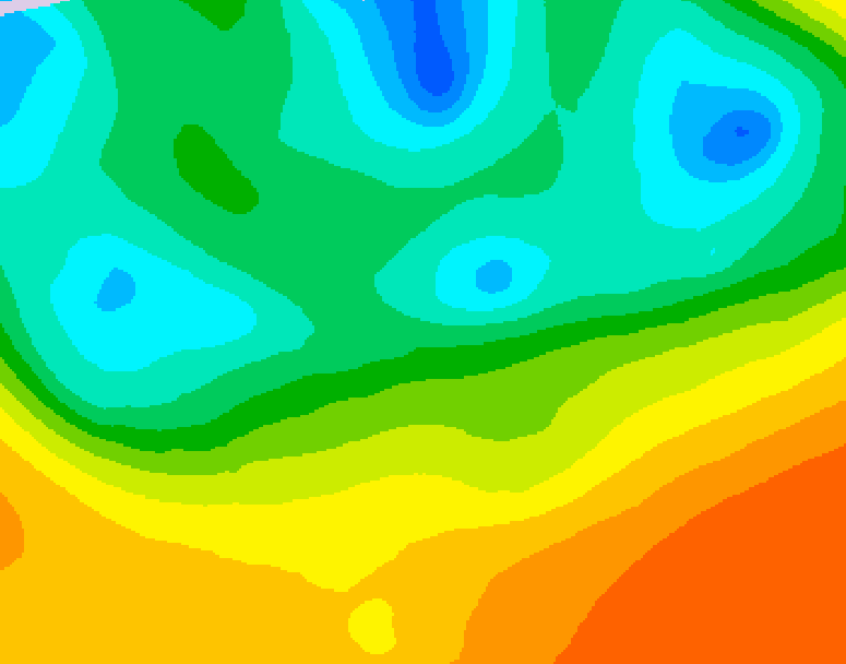 GDPS 500 millibar geopotential height 204 hour forecast chart for Canada based on 2026/05/16 1200Z data