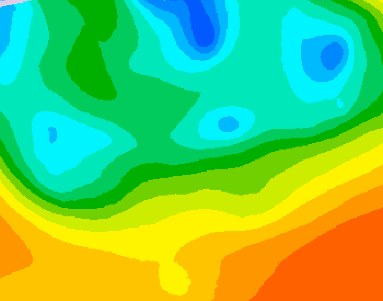 GDPS 500 millibar geopotential height 210 hour forecast chart for Canada based on 2026/05/16 1200Z data