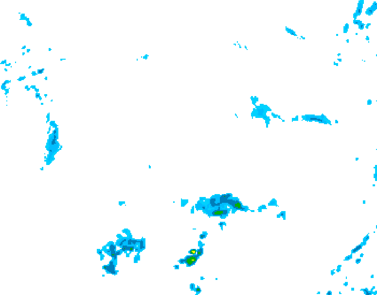 GDPS precipitation 060 hour forecast chart for Canada based on 2026/05/16 0000Z data