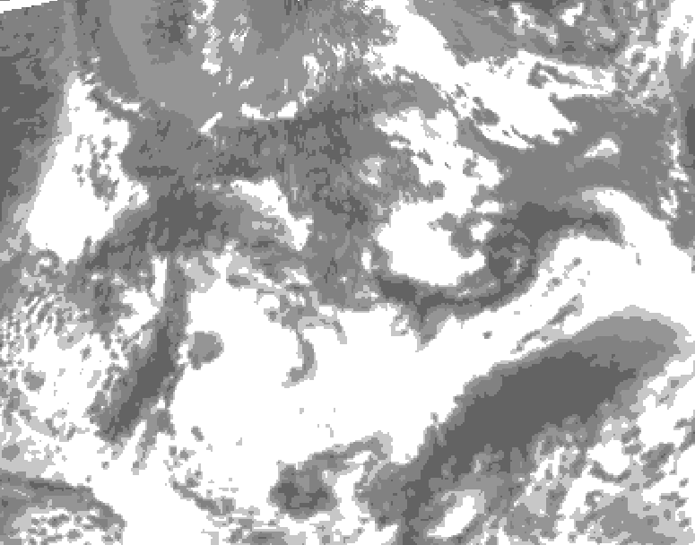 GDPS total cloud 234 hour forecast chart for Canada based on 2026/05/16 0000Z data