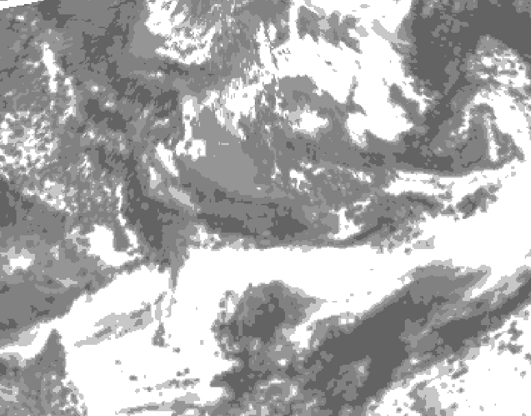 GDPS total cloud 174 hour forecast chart for Canada based on 2026/05/16 1200Z data