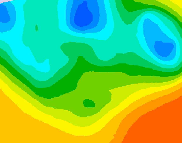 GDPS 500 millibar geopotential height 162 hour forecast chart for Canada based on 2026/05/17 0000Z data