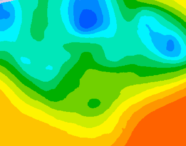 GDPS 500 millibar geopotential height 168 hour forecast chart for Canada based on 2026/05/17 0000Z data
