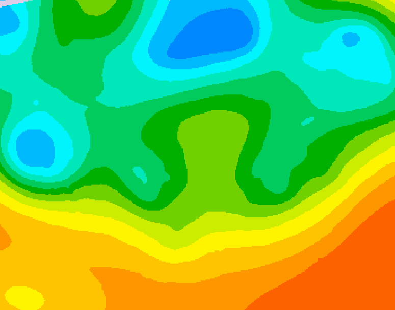 GDPS 500 millibar geopotential height 204 hour forecast chart for Canada based on 2026/05/17 0000Z data