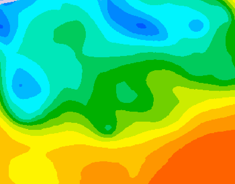 GDPS 500 millibar geopotential height 192 hour forecast chart for Canada based on 2026/05/17 1200Z data