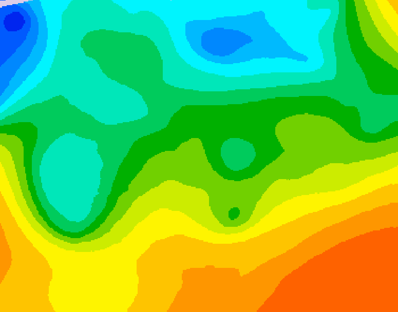GDPS 500 millibar geopotential height 210 hour forecast chart for Canada based on 2026/05/17 1200Z data