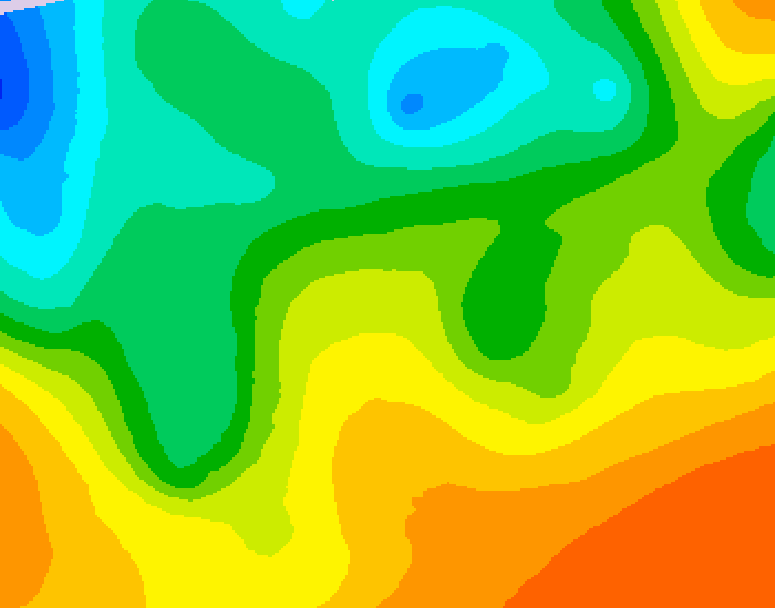 GDPS 500 millibar geopotential height 228 hour forecast chart for Canada based on 2026/05/17 1200Z data