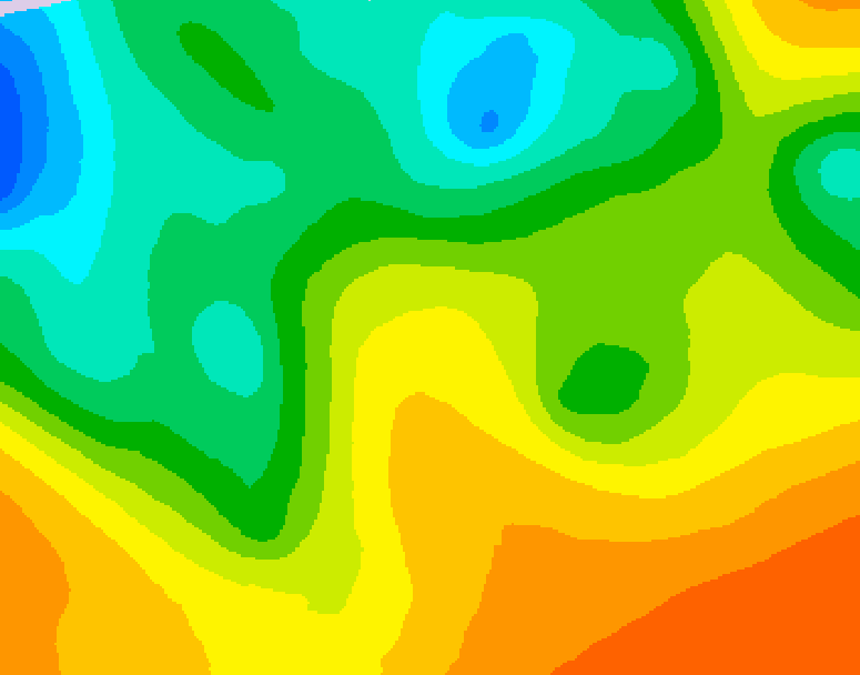 GDPS 500 millibar geopotential height 240 hour forecast chart for Canada based on 2026/05/17 1200Z data