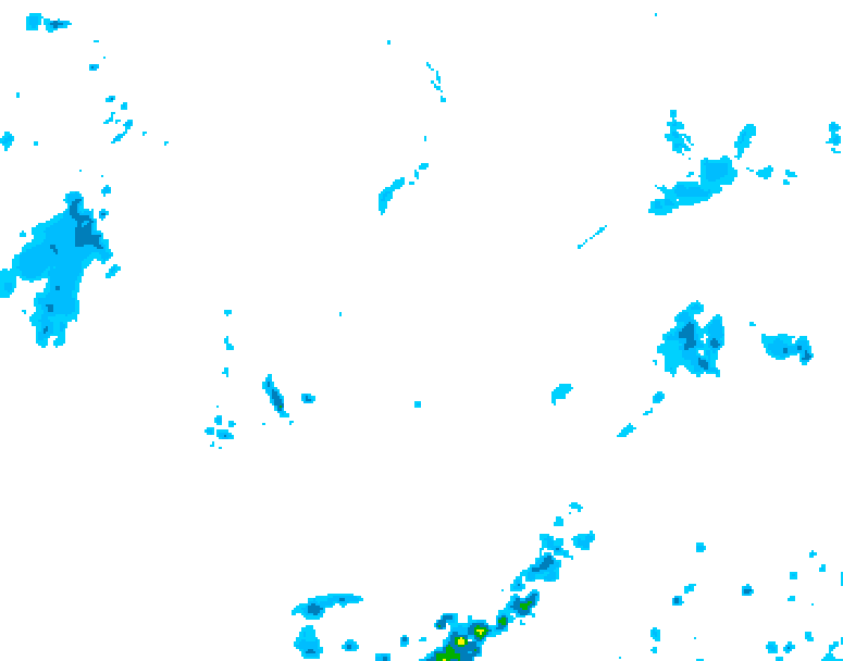 GDPS precipitation 084 hour forecast chart for Canada based on 2026/05/17 0000Z data