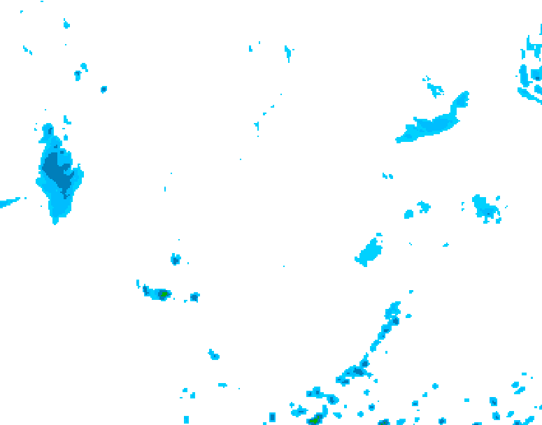 GDPS precipitation 090 hour forecast chart for Canada based on 2026/05/17 0000Z data