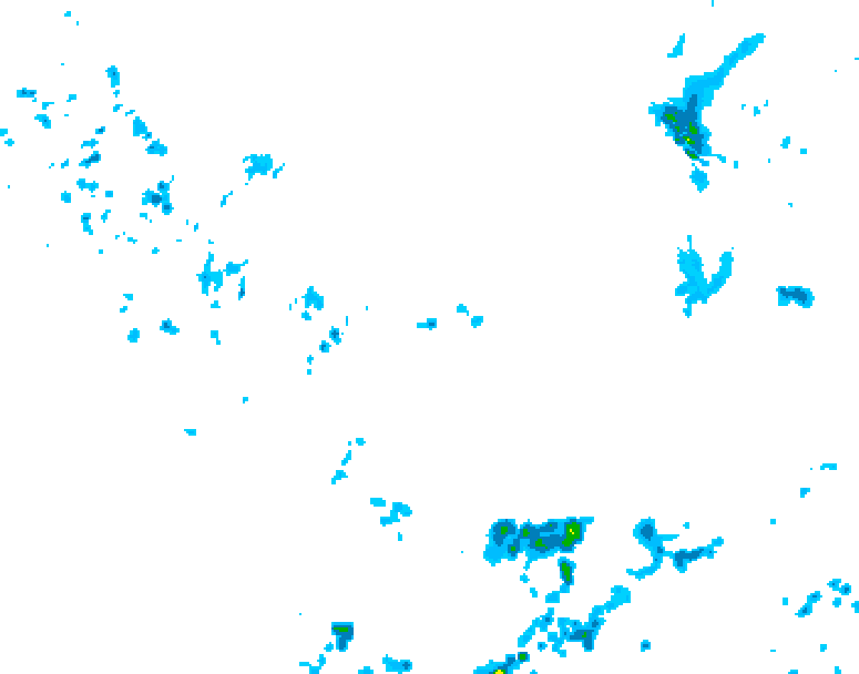 GDPS precipitation 150 hour forecast chart for Canada based on 2026/05/17 0000Z data