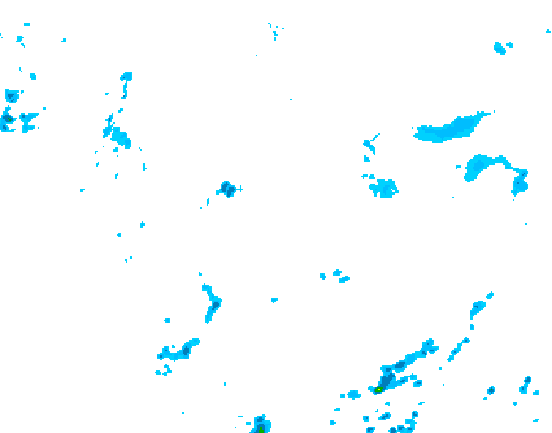 GDPS precipitation 102 hour forecast chart for Canada based on 2026/05/17 1200Z data