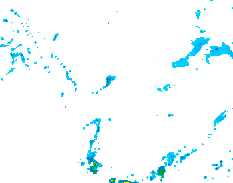 GDPS precipitation 114 hour forecast chart for Canada based on 2026/05/17 1200Z data