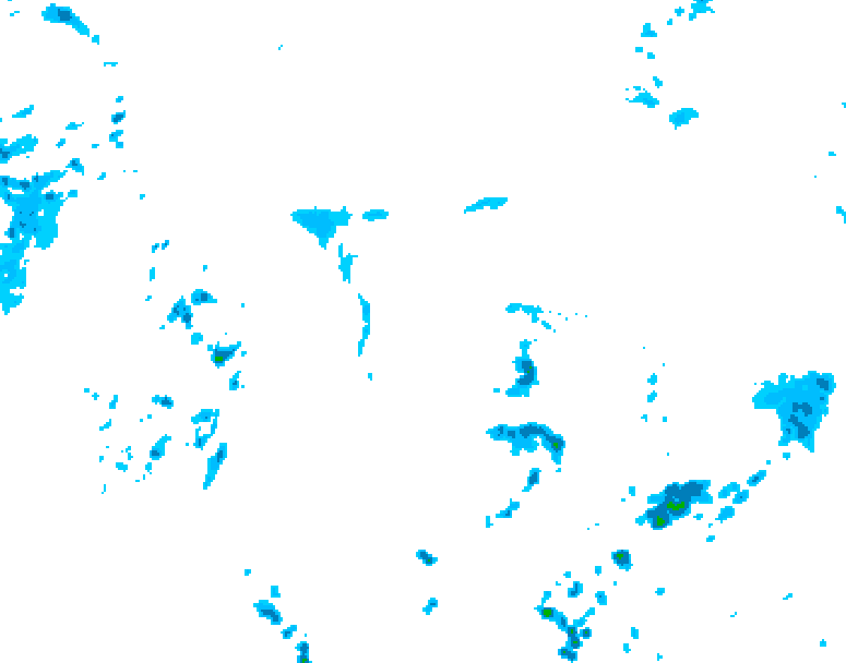 GDPS precipitation 210 hour forecast chart for Canada based on 2026/05/17 1200Z data