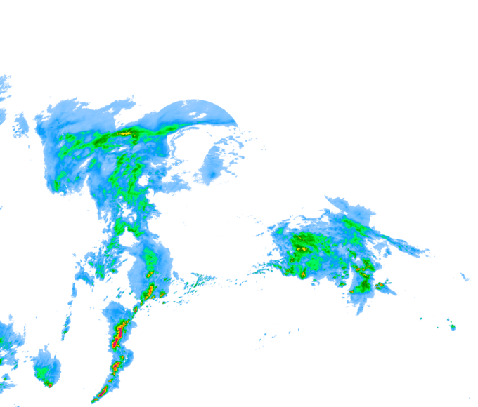 Weather radar data valid at 2026/05/17 23:36 UTC