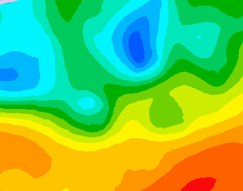 GDPS 500 millibar geopotential height 234 hour forecast chart for Canada based on 2026/05/18 0000Z data
