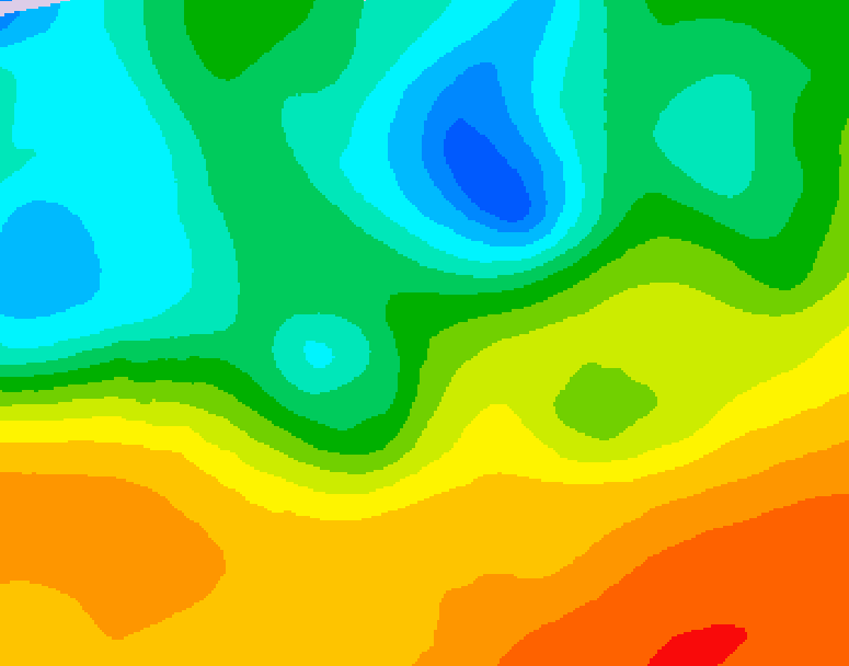 GDPS 500 millibar geopotential height 240 hour forecast chart for Canada based on 2026/05/18 0000Z data