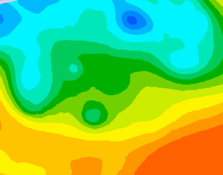 GDPS 500 millibar geopotential height 168 hour forecast chart for Canada based on 2026/05/18 1200Z data