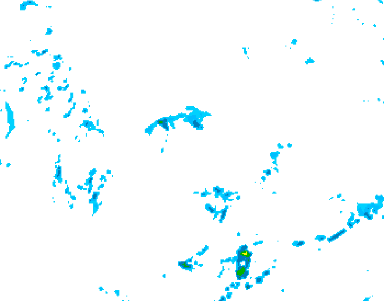 GDPS precipitation 198 hour forecast chart for Canada based on 2026/05/18 0000Z data