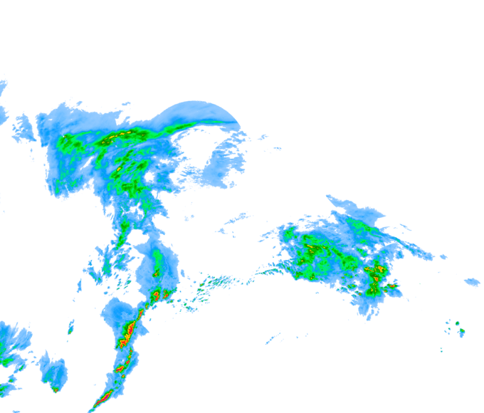 Weather radar data valid at 2026/05/18 00:06 UTC