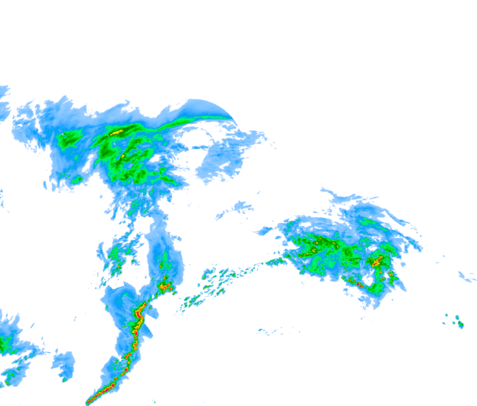 Weather radar data valid at 2026/05/18 00:54 UTC