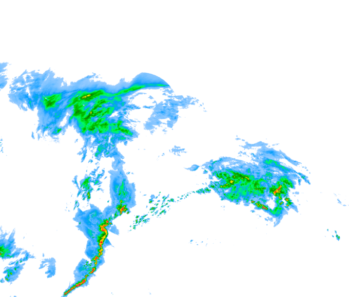 Weather radar data valid at 2026/05/18 01:06 UTC