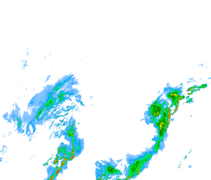 Weather radar data valid at 2026/05/18 23:36 UTC