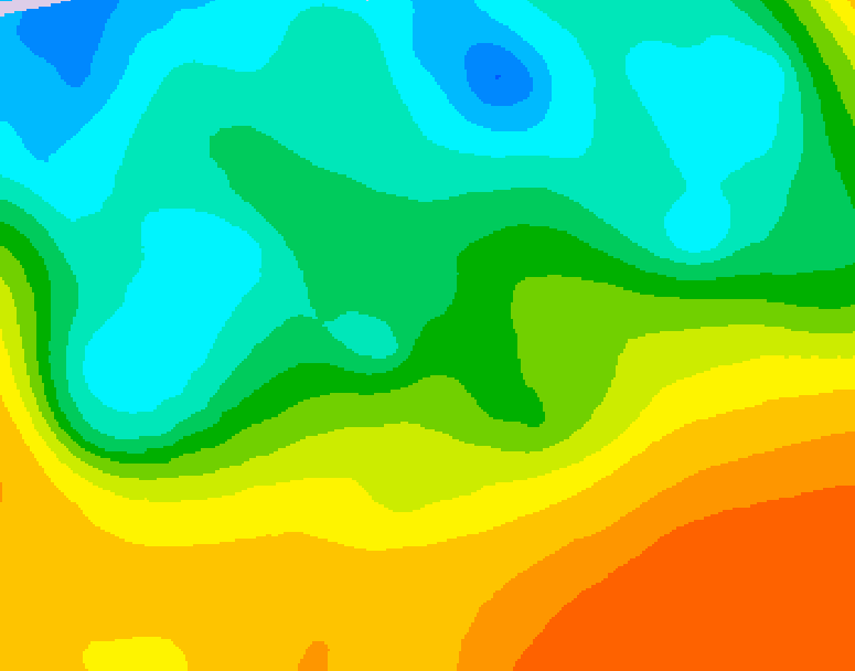GDPS 500 millibar geopotential height 156 hour forecast chart for Canada based on 2026/05/19 0000Z data