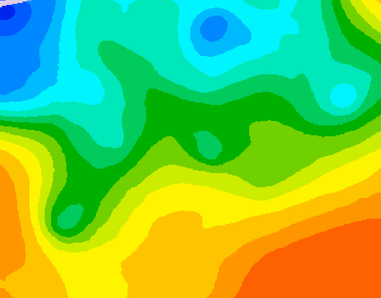 GDPS 500 millibar geopotential height 174 hour forecast chart for Canada based on 2026/05/19 0000Z data