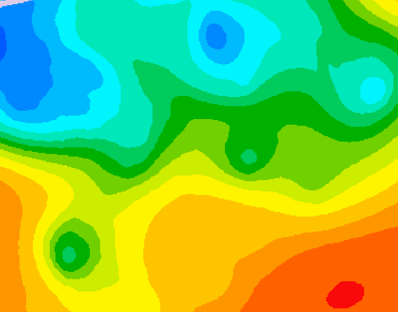 GDPS 500 millibar geopotential height 186 hour forecast chart for Canada based on 2026/05/19 0000Z data