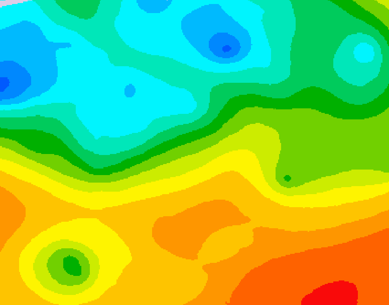 GDPS 500 millibar geopotential height 210 hour forecast chart for Canada based on 2026/05/19 0000Z data