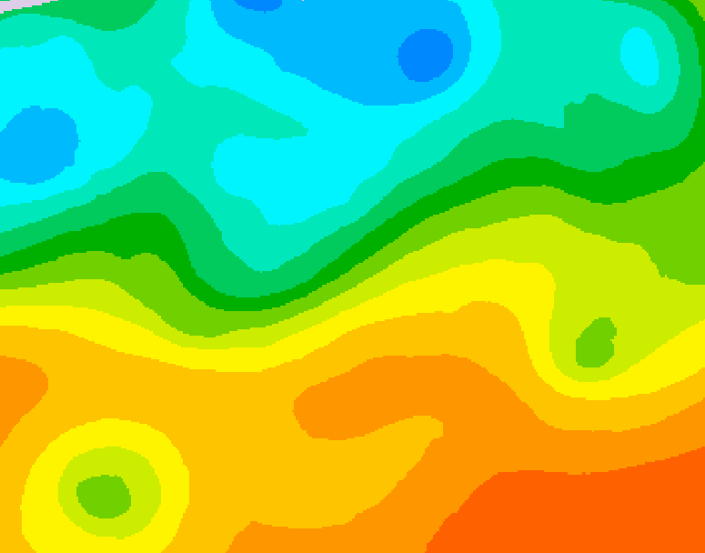 GDPS 500 millibar geopotential height 228 hour forecast chart for Canada based on 2026/05/19 0000Z data