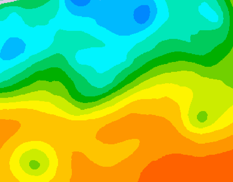 GDPS 500 millibar geopotential height 234 hour forecast chart for Canada based on 2026/05/19 0000Z data