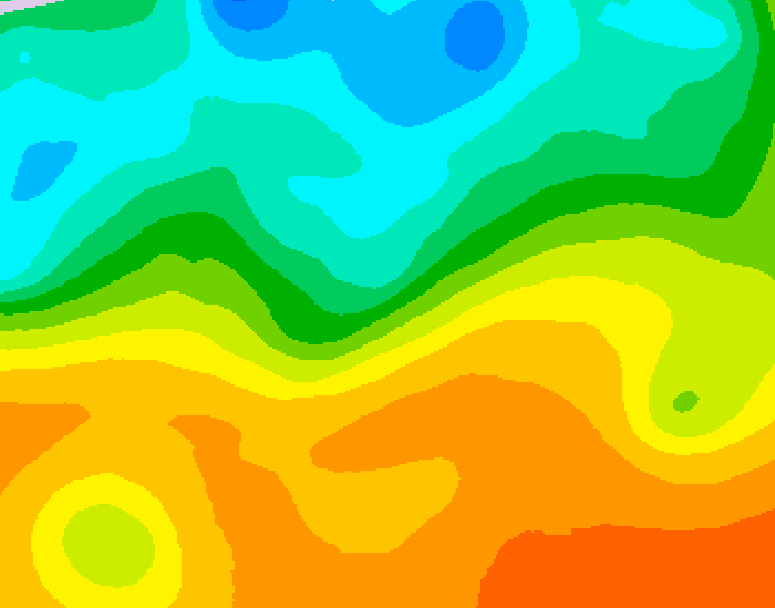 GDPS 500 millibar geopotential height 240 hour forecast chart for Canada based on 2026/05/19 0000Z data