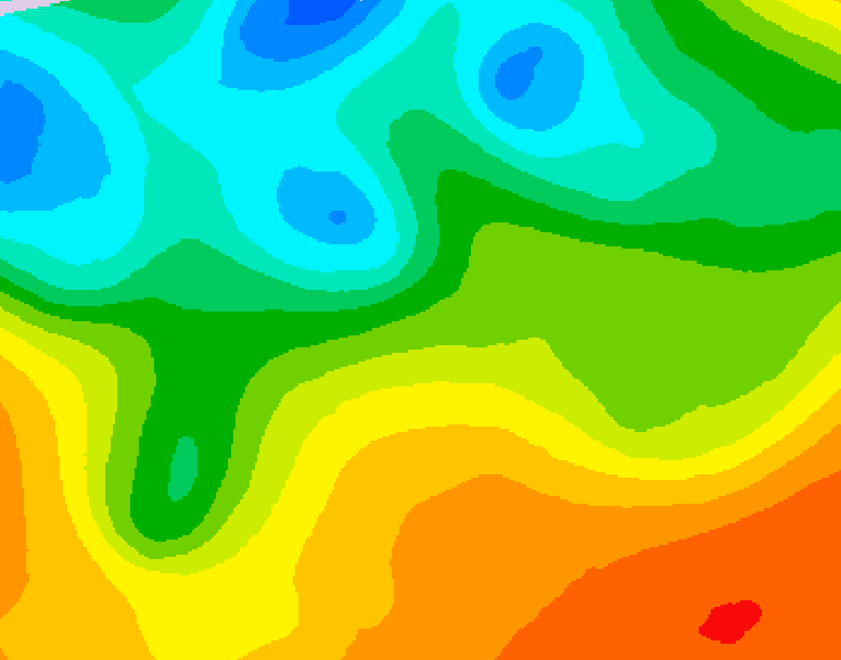 GDPS 500 millibar geopotential height 174 hour forecast chart for Canada based on 2026/05/19 1200Z data