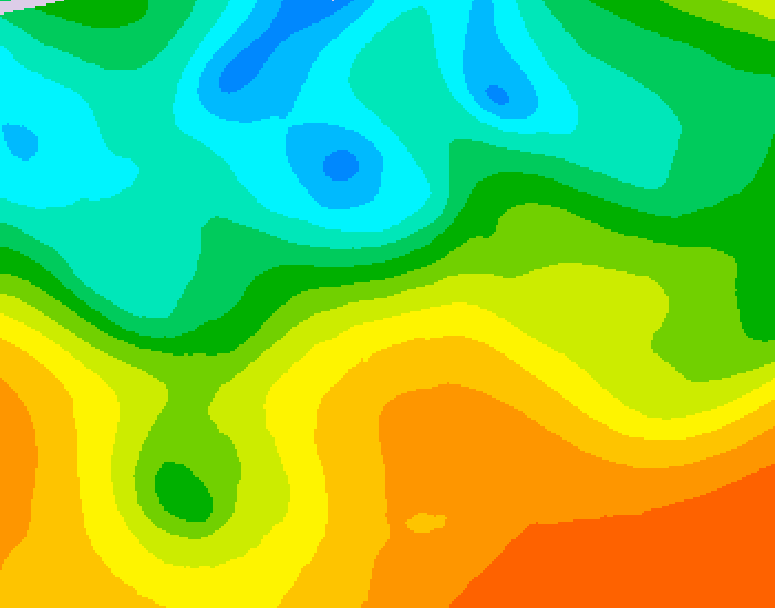 GDPS 500 millibar geopotential height 192 hour forecast chart for Canada based on 2026/05/19 1200Z data