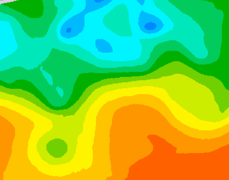 GDPS 500 millibar geopotential height 204 hour forecast chart for Canada based on 2026/05/19 1200Z data