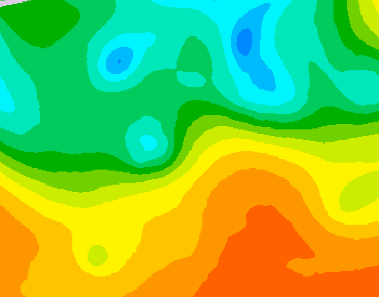 GDPS 500 millibar geopotential height 228 hour forecast chart for Canada based on 2026/05/19 1200Z data