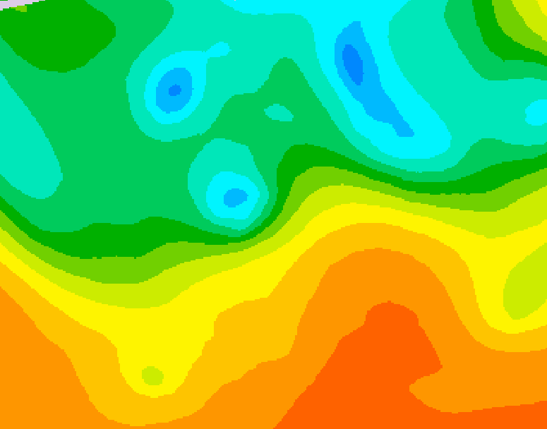 GDPS 500 millibar geopotential height 234 hour forecast chart for Canada based on 2026/05/19 1200Z data
