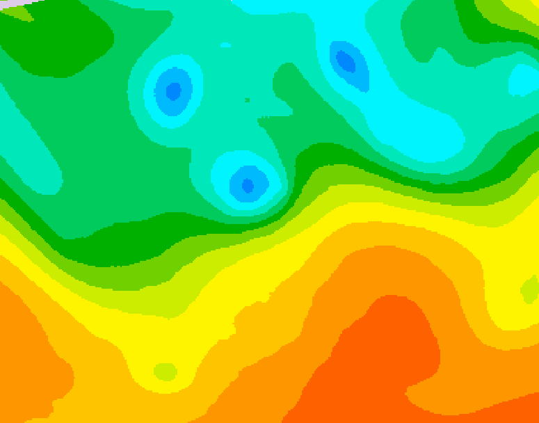 GDPS 500 millibar geopotential height 240 hour forecast chart for Canada based on 2026/05/19 1200Z data
