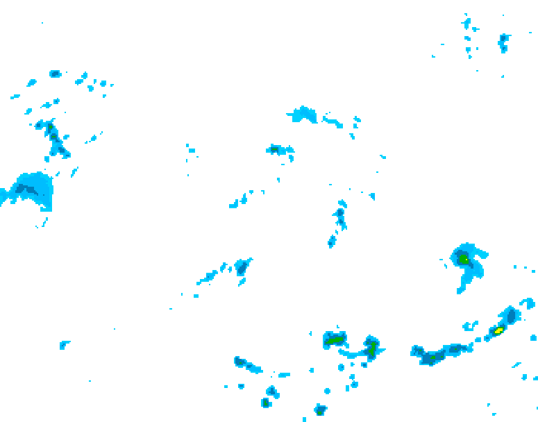 GDPS precipitation 228 hour forecast chart for Canada based on 2026/05/19 0000Z data