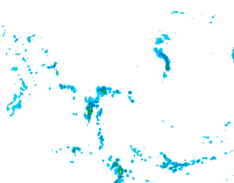 GDPS precipitation 210 hour forecast chart for Canada based on 2026/05/19 1200Z data