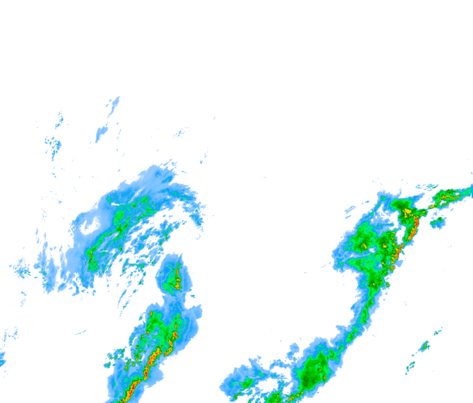 Weather radar data valid at 2026/05/19 00:36 UTC