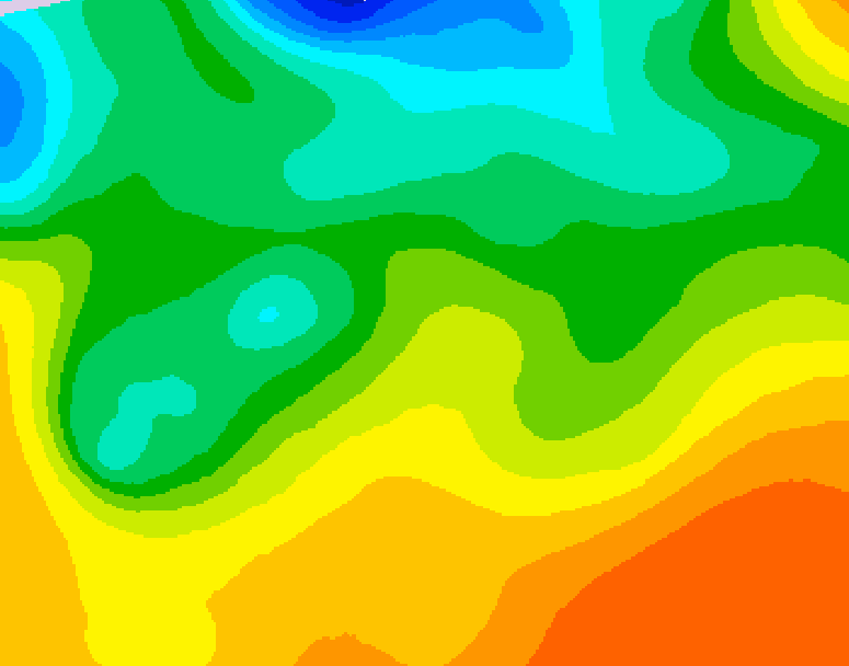 GDPS 500 millibar geopotential height 144 hour forecast chart for Canada based on 2026/05/20 0000Z data