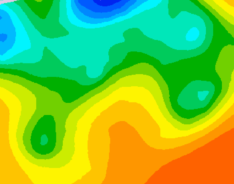 GDPS 500 millibar geopotential height 168 hour forecast chart for Canada based on 2026/05/20 0000Z data