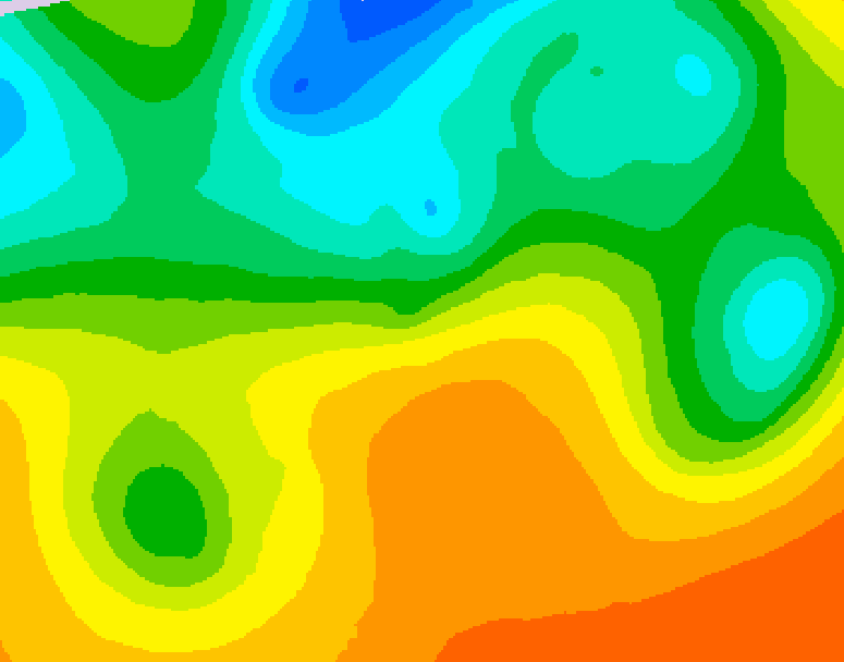 GDPS 500 millibar geopotential height 186 hour forecast chart for Canada based on 2026/05/20 0000Z data