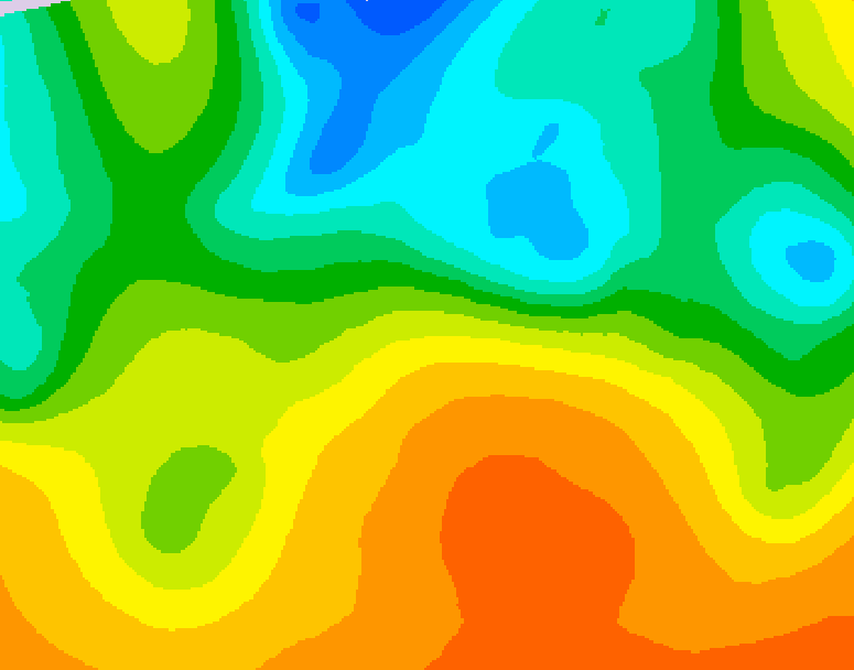 GDPS 500 millibar geopotential height 210 hour forecast chart for Canada based on 2026/05/20 0000Z data